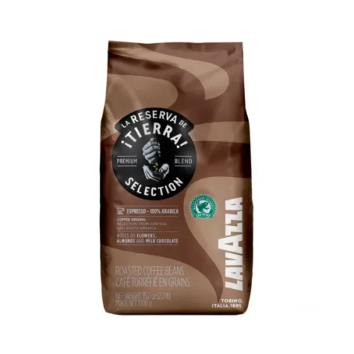 Кава в зернах Lavazza Tierra Selection 1 кг Лавацця