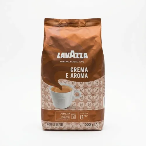 Кава в зернах Lavazza Crema e Aroma 1кг Коричнева (Старий дизайн)