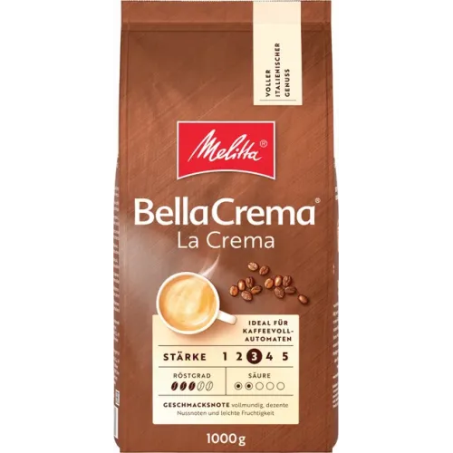 Кава MELITTA BellaCrema LaCrema в зернах 1000 г