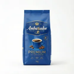 Кава в зернах Ambassador Premium 1 кг (8720254065083)