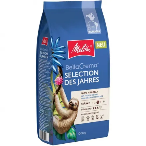 Кава Melitta BellaCrema Selection des Jahres Nicaragua в зернах 1 кг