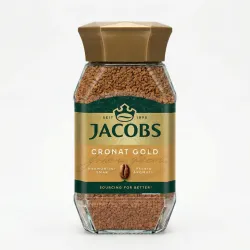 Кава розчинна сублімована Jacobs Cronat Gold 200 г