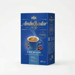 Кава натуральна мелена Ambassador Premium 450 г