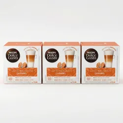 Набір капсул NESCAFE Dolce Gusto Latte Macchiato Caramel (3 уп. х 16 шт)