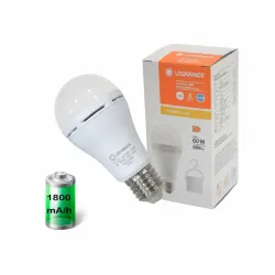 Акумуляторна LED лампа LEDVANCE Classic A60 Rechargeable E27 9W 806Lm (1800mAh)