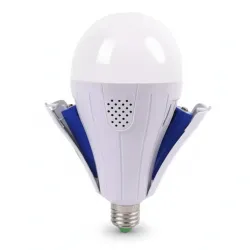 Потужна AC/DC LED-лампа Y3920 (20W) зі змінними акумуляторами 18650