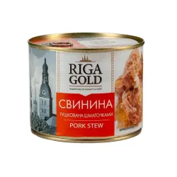 Консерва Riga Gold свинина тушкована 525 г