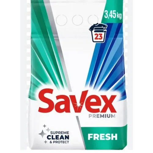 Пральний порошок Savex Premium Fresh 3,45 кг