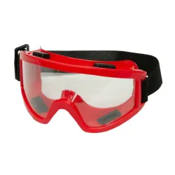 Захисні окуляри Vision Gold (лінза ПК з антивідблисковим покриттям) червоного кольору