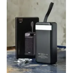 Потужний повербанк KingPower 50000 mAh KPG-502 Портативний зарядний пристрій Якісний power bank 22.5W