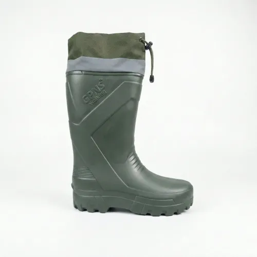 Чоловічі зимові термочоботи ЕВА Gipanis зі знімним утеплювачем (хакі) р. 42-45