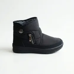 Жіночі зимові черевики Progress чорні на блискавці (до -20°C) р. 37-42