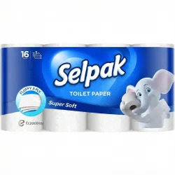 Туалетний папір Selpak Super Soft 3 шари (16 шт)