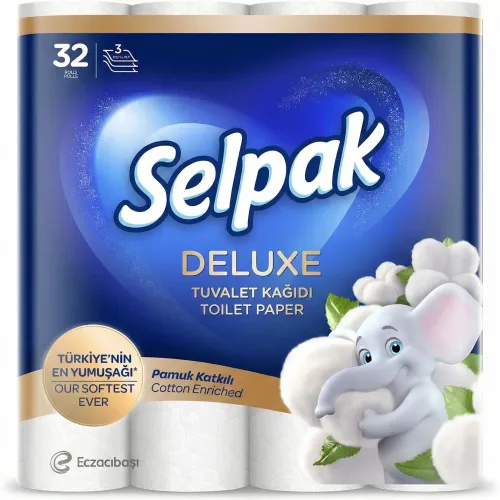 Туалетний папір Selpak Deluxe 3 шари (32 шт)