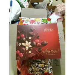 Цукерки roshen Assortment milk chocolate 145 гр