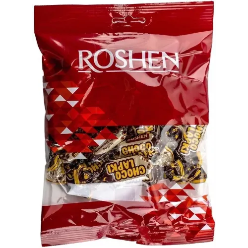 Цукерки roshen choco lapki 1кг
