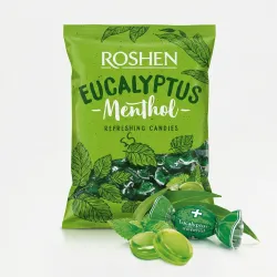 Упаковка льодяників Roshen Eucalyptus-Menthol 1 кг