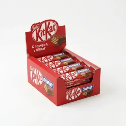 Упаковка шоколадних батончиків KitKat Chunky 24 шт х 40 г