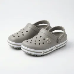 Жіночі крокси (сабо) DAGO сірі Summer Time (р. 36-41)