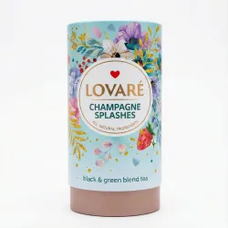 Чай Lovare Бризки Шампанського 80 г листовий зі шматочками ягід та пелюстками квітів