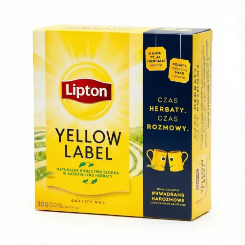 Чай чорний Lіpton Yellow Label Purpose 100 шт.