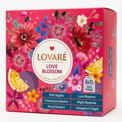 Коллекция чаев Lovare Love Blossom 90 пакетиков (4823115404589)