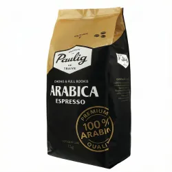 Кава натуральна в зернах arabica espresso paulig м/у 1кг 6411300171057