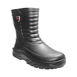 Чоловічі зимові чоботи сноубутси ЕВА чорні світловідбивач KROK