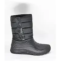 Чоловічі зимові робочі черевики сноубутси ЕВА DAGO чорні піксель