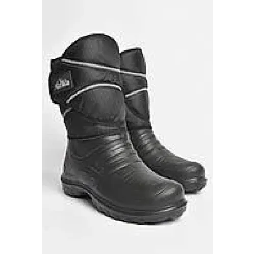 Дуті чоловічі чоботи Alaska чорні на липучці Україна