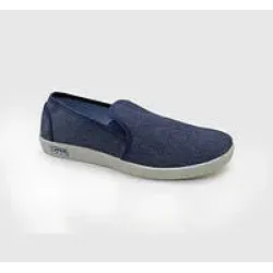 Чоловічі літні мокасини сліпони сітка темно-сині GIPANIS