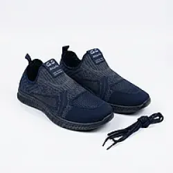 Чоловічі літні кросівки сітка шнурівка темно-сині GIPANIS GS Athletic
