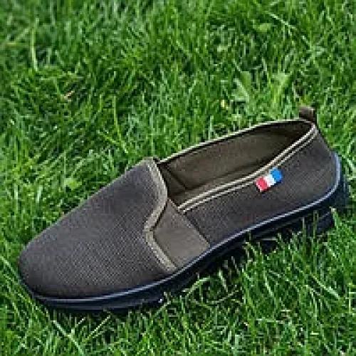 Чоловічі літні мокасини сліпони сітка хакі Dago Style