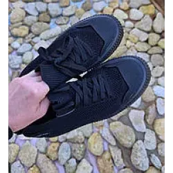 Мужские кроссовки Kulada черные с серым на массивной подошве