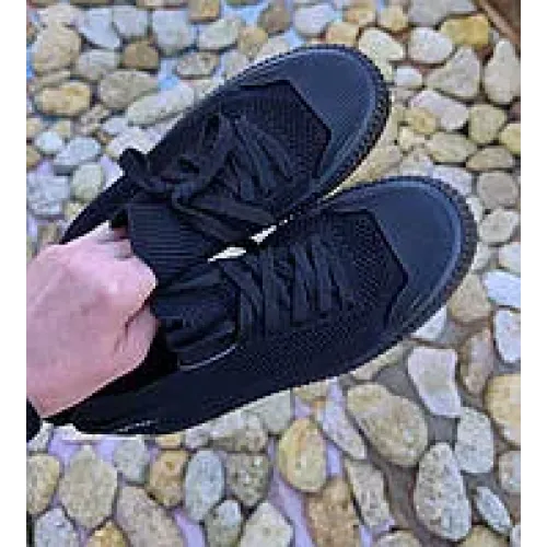 Чоловічі кросівки Kulada чорні з сірим на масивній підошві