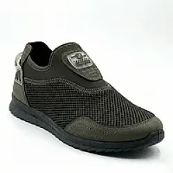 Чоловічі літні кросівки-сліпони в сітку Dago Style хакі з фіксатором (р. 41-45)