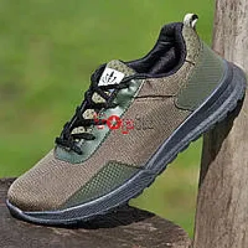 Чоловічі кросівки літні текстильні DAGO хакі на шнурівці