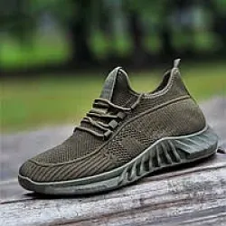 Чоловічі літні кросівки текстиль сітка DAGO горіх