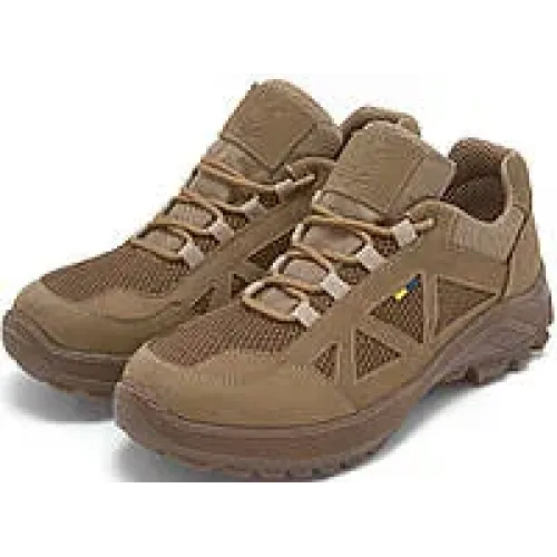 Чоловічі літні тактичні кросівки Dago Style сітка койот камуфляж