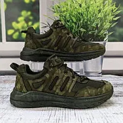 Чоловічі кросівки сліпони колір хакі  DAGO