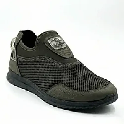 Чоловічі літні кросівки-сліпони в сітку Dago Style графіт (р. 41-45)