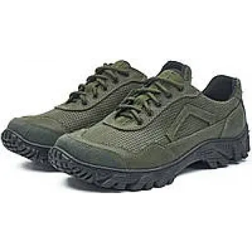 Літні Кросівки Hurricane з сітчастими вставками олива