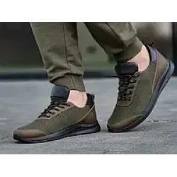 Чоловічі літні кросівки сліпони сітка хакі