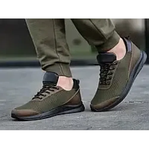 Чоловічі літні кросівки сліпони сітка хакі