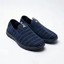 Чоловічі літні мокасини-сліпони в сітку Jila темно-сині (р. 41-45)