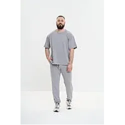 4F Футболка чоловіча, спортивна футболка з бавовни ss24