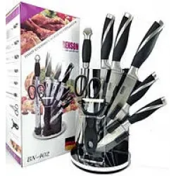 Набір кухонних ножів підставка для кухонних ножів