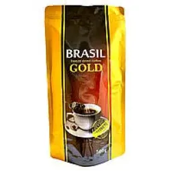 Кава розчинна сублімована Premiere Brasil GOLD (Бразилія) дой-пак 500 гр