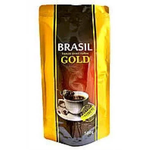 Кава розчинна сублімована Premiere Brasil GOLD (Бразилія) дой-пак 500 гр