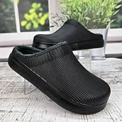 Чоловічи хутряні колоші без задника